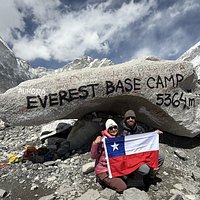 Reached Everest Base Camp Julio and Josefa